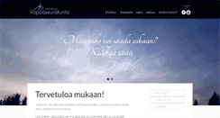Desktop Screenshot of kuopionvapaaseurakunta.fi